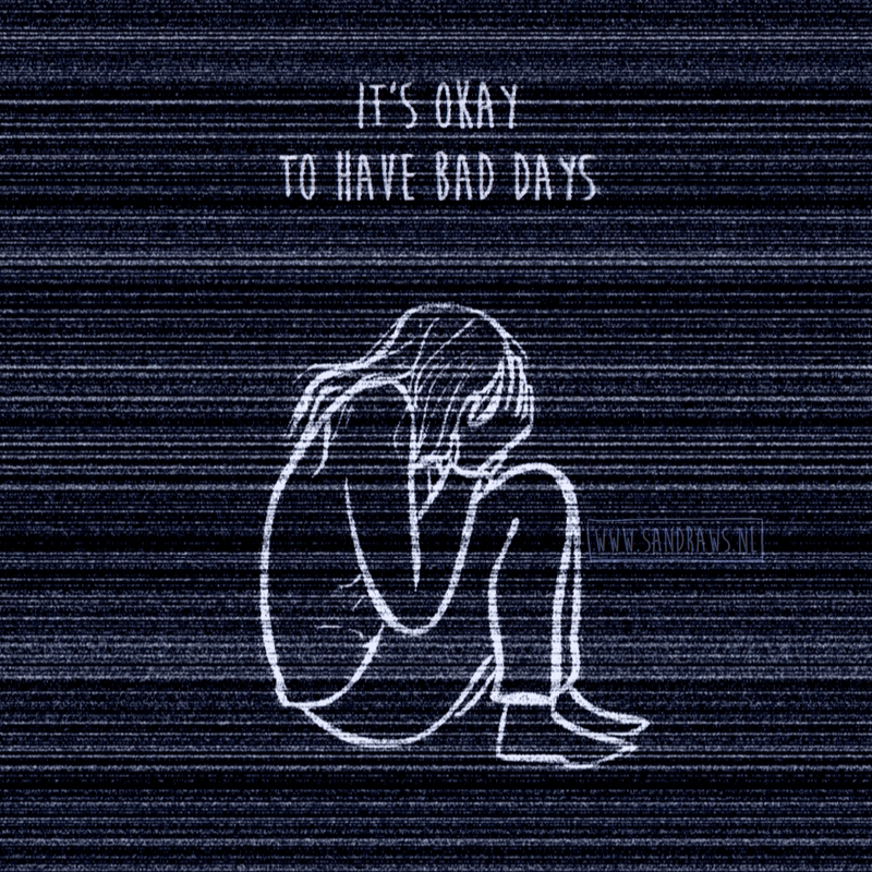 bad days - illustratie