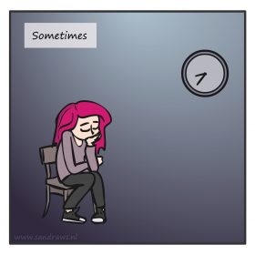 time goes weird - comic