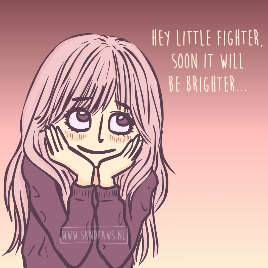 little fighter - illustration